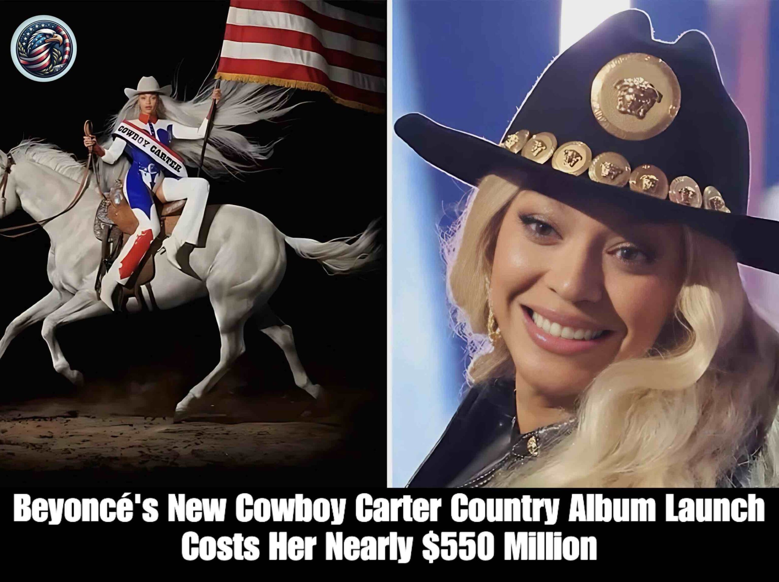 Beyoncé’s New Cowboy Carter Country Album Launch Costs Her Nearly $550 Million